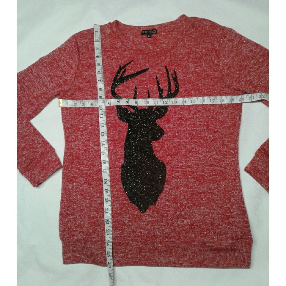 Fifth sun top Sweater size L - Picture 6 of 7